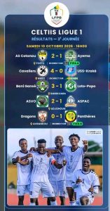 CELTIIS LIGUE 1/J-3 : (HODIO FC 1-1 DAMISSA FC)